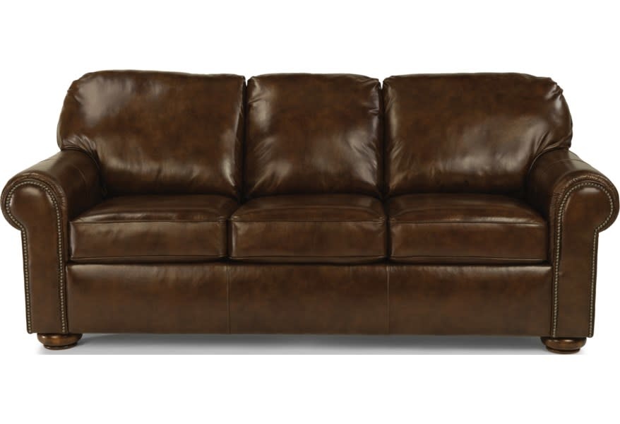 preston hill ltd leather sofa