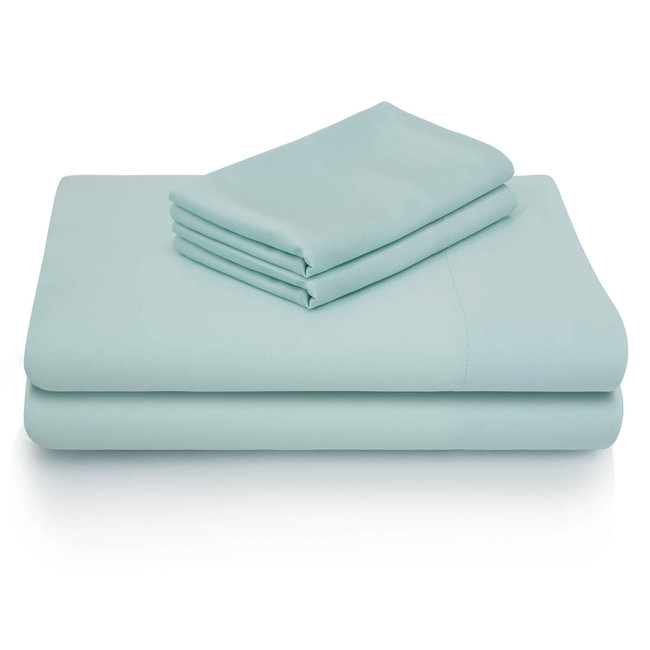 Vonty Satin Sheets Queen Size Silky Soft Satin Bed Sheets Teal Satin Sheet  Set, 