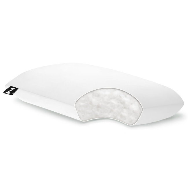 Z shredded cooling gel memory foam top pillow by malouf
