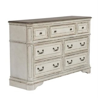 Liberty Furniture Magnolia Manor (244-BR) 7 Drawer Dresser 244-BR31