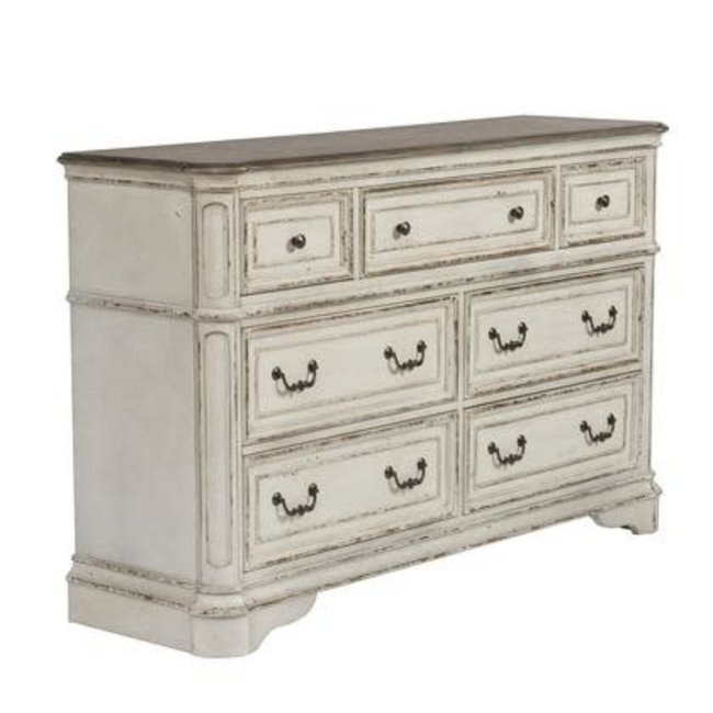 Liberty Furniture Magnolia Manor (244-BR) 7 Drawer Dresser 244-BR31