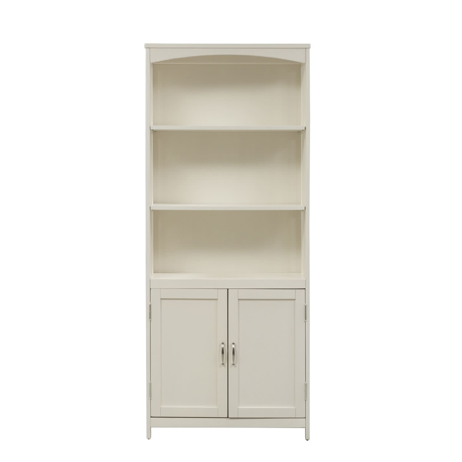 Hampton bay bookcase white deals