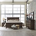 Liberty Furniture Saddlebrook  Queen Panel Bed, Dresser & Mirror, NS SKU: 184-BR-QPBDMN