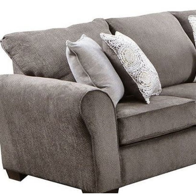  Lane Home Furnishings 1657 Harlow Ash 2 Piece Sectional 