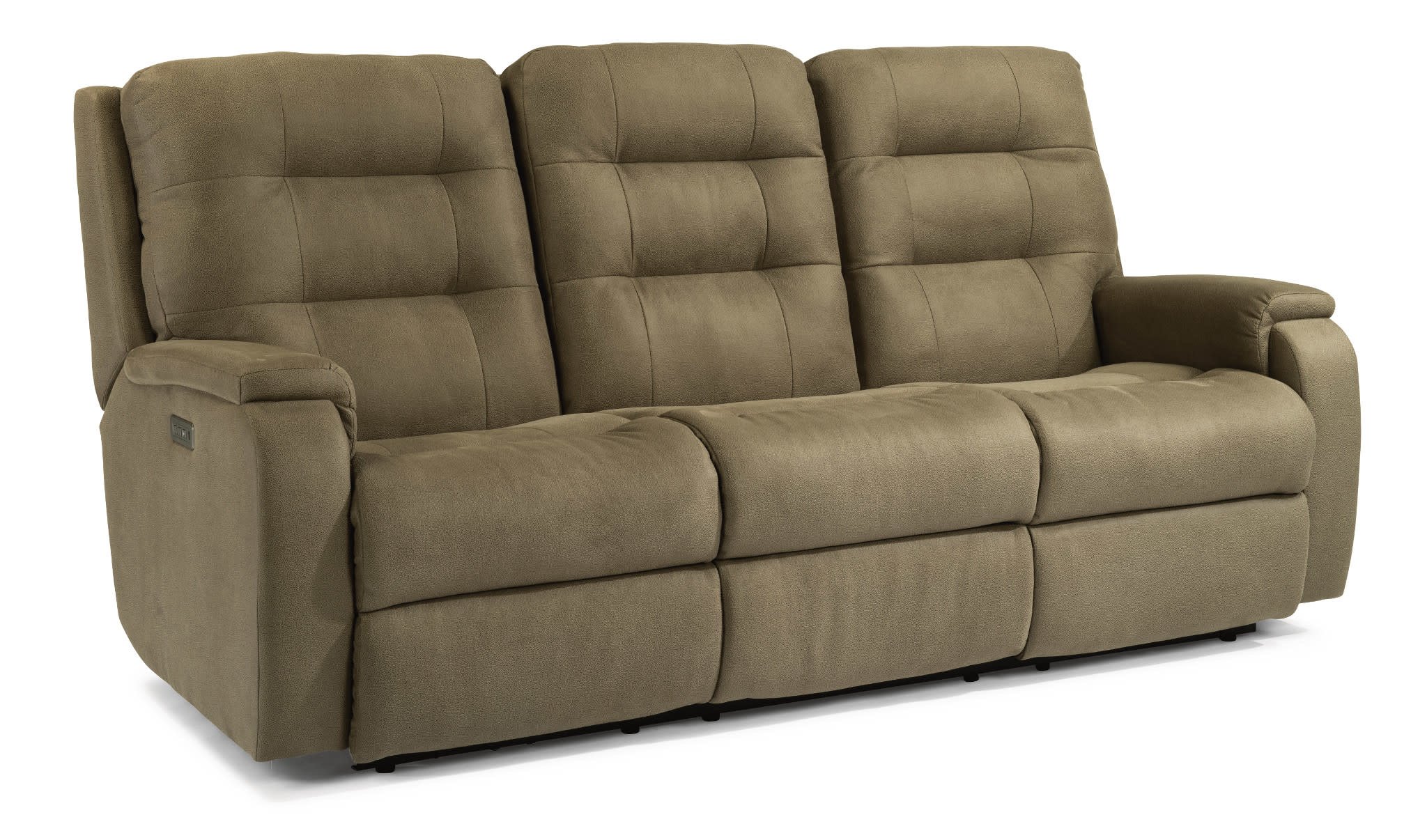 Arlo Power Reclining Sofa With, Haven Top Grain Leather Power Reclining Sofa Set