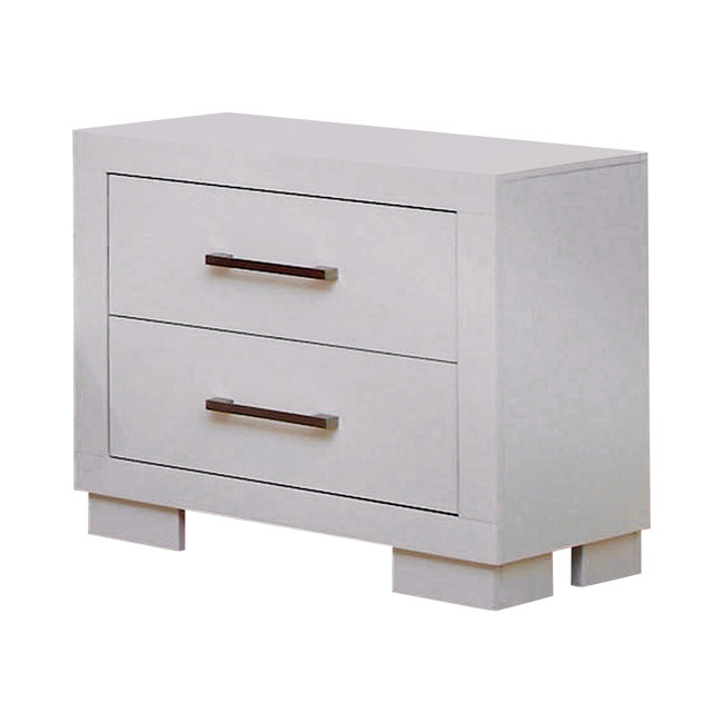202992 Jessica Nightstand White Wholesale Furniture Mattress