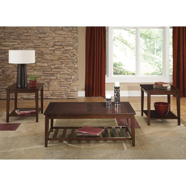 Missoula Collection 133-OT3000 3-Piece Living Room Table Set with