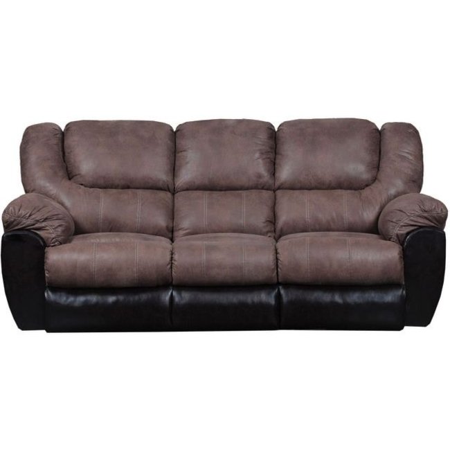 Lane® Home Furnishings Double Motion Sofa - Bandera Mocha / Bingo Brown