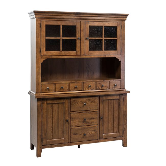 Liberty Furniture Hearthstone Ridge Hutch & Buffet  (382-DR-HB)