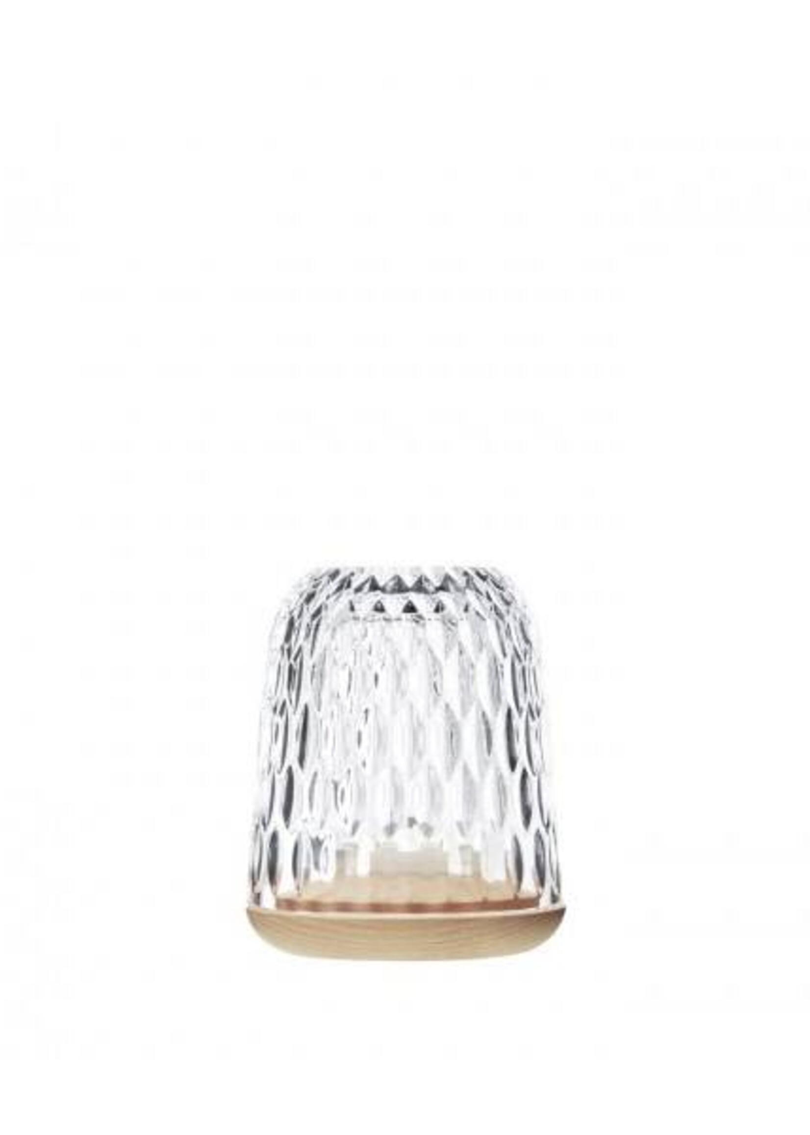 Saint-Louis Folia Small Photophore Ash Base