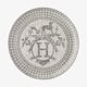 Hermes Mosaique au 24 Platinum Tart platter