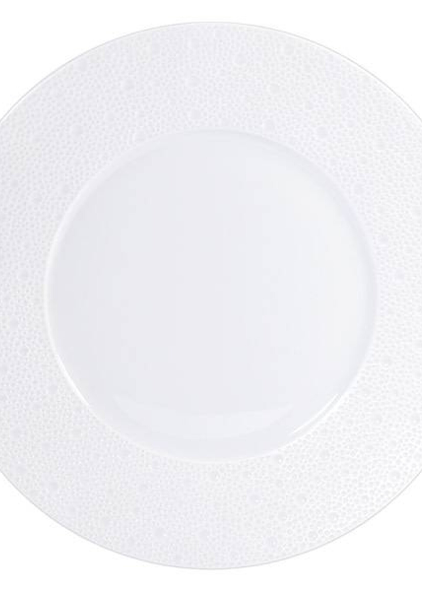 Bernardaud Ecume White Dinner Plate