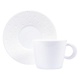 Bernardaud Ecume White Tea Cup Only
