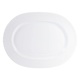 Bernardaud Ecume White Oval Platter 17 In
