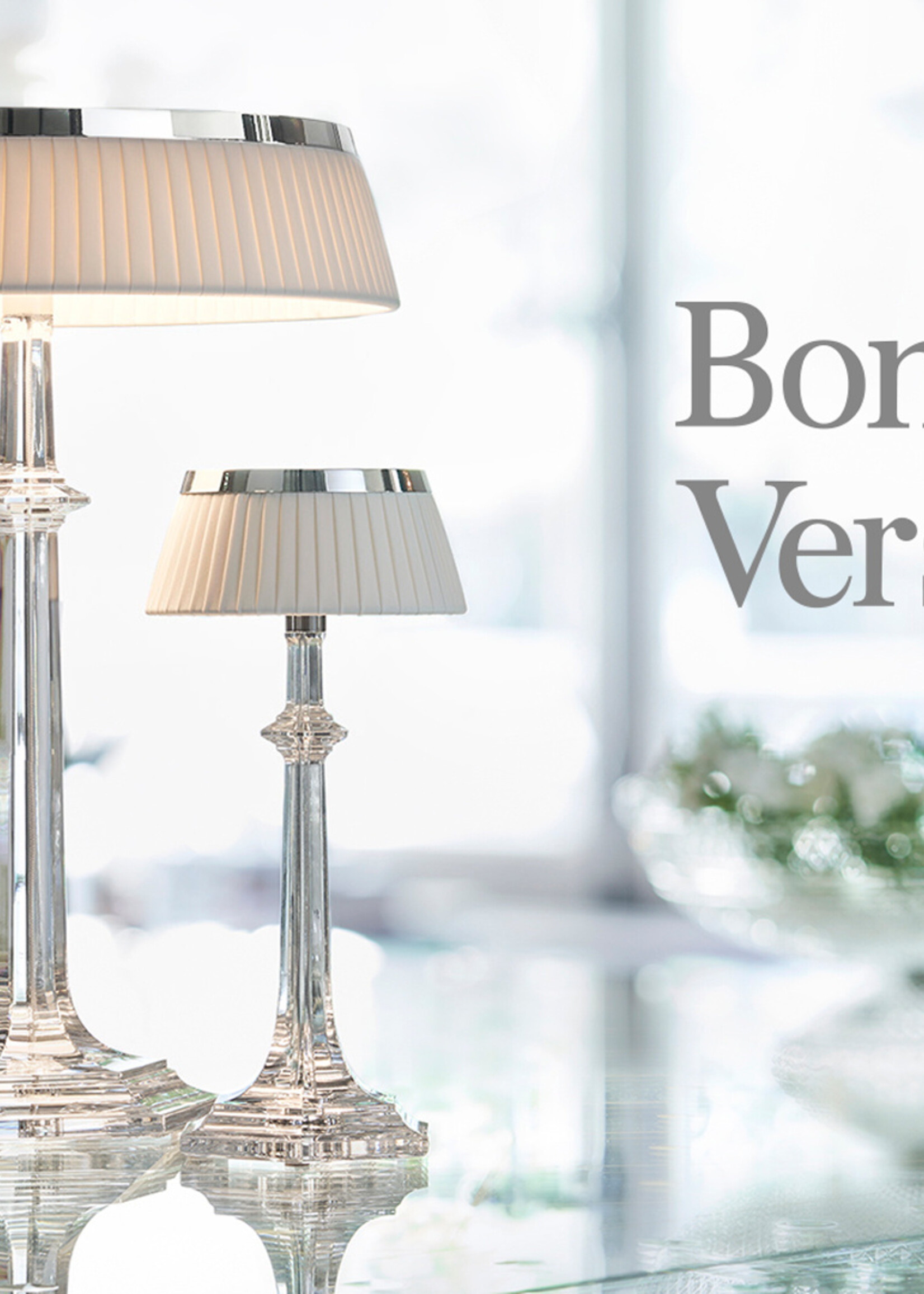 Baccarat Bon Jour Versailles Lamp Large