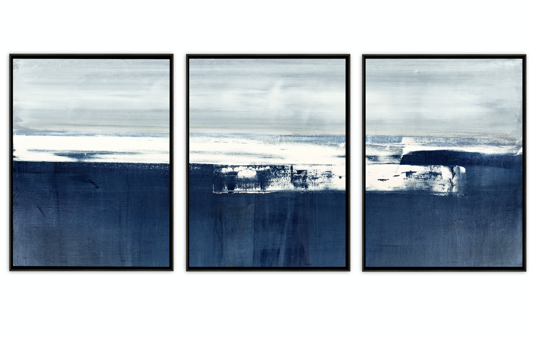 Coastal Landscape Triptych
