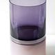 Pair Vessel - Purple Palette 15” x 6.5” Dia