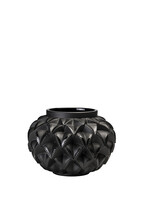 Lalique Black Languedoc Small Vase