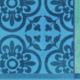 Le Jacquard Francais Santorin Turquoise Beach Towel 39"x79"