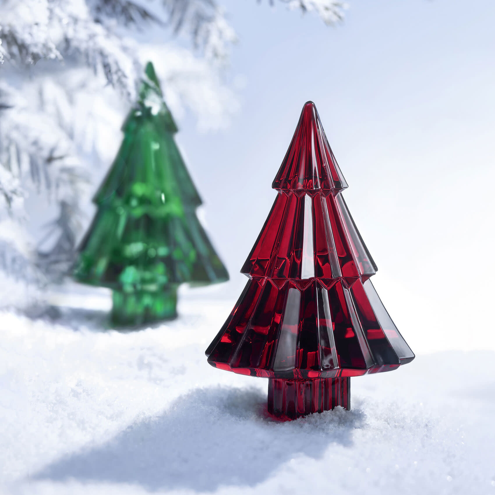 Baccarat Mille Nuits Fir Tree Red