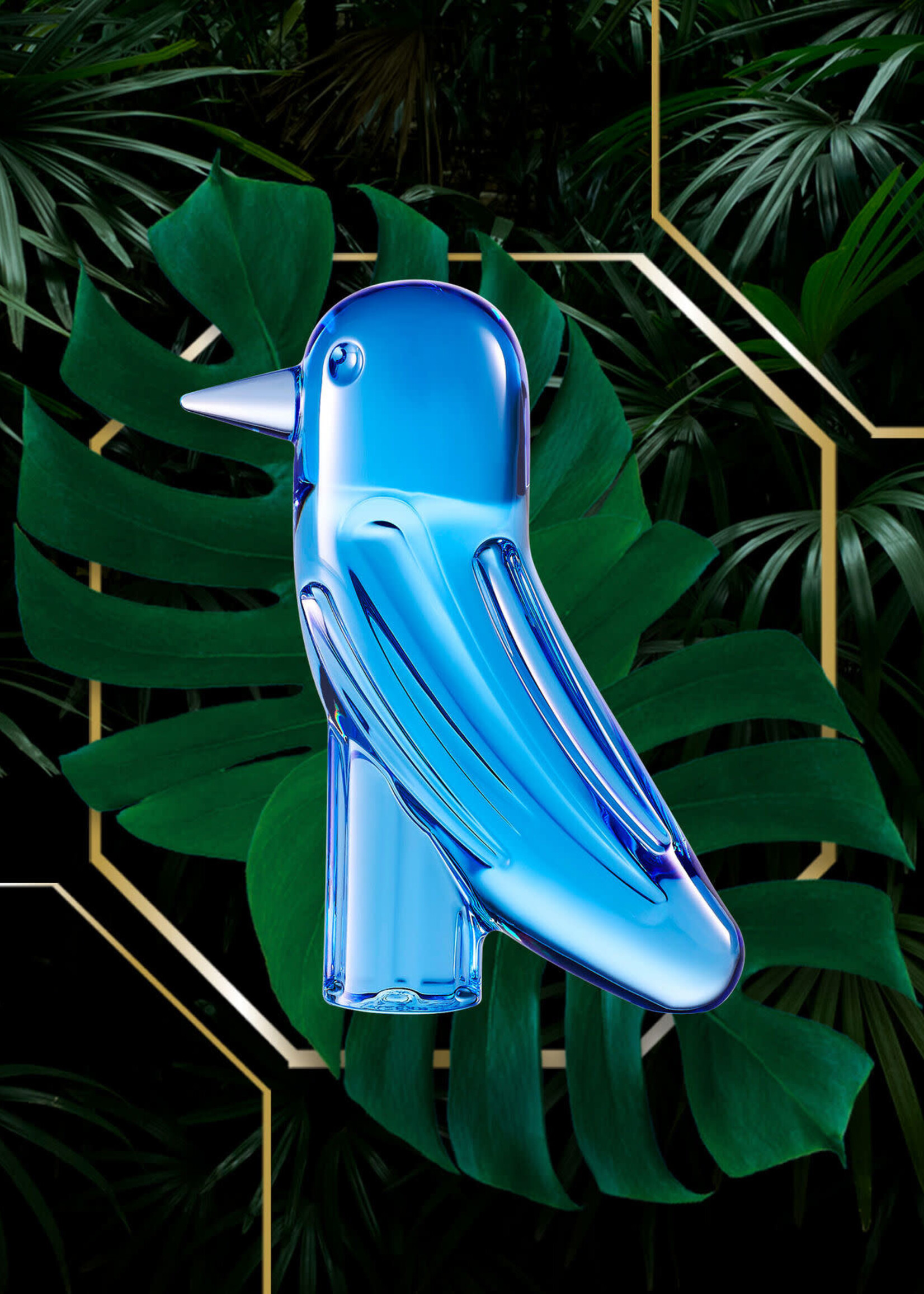 Baccarat Faunacrystopolis Blue Bird