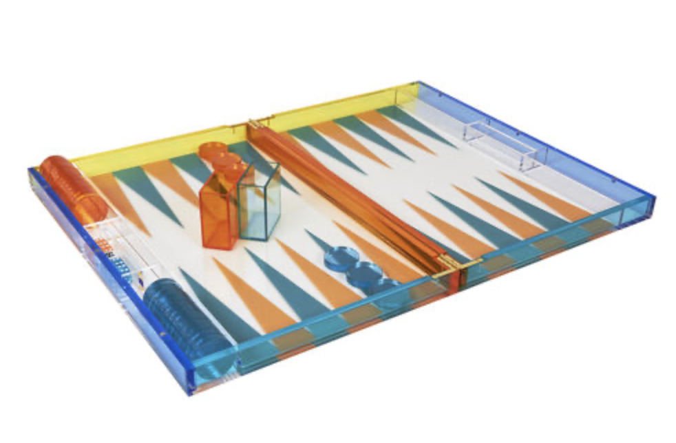 Tizo Rainbow Backgammon Set