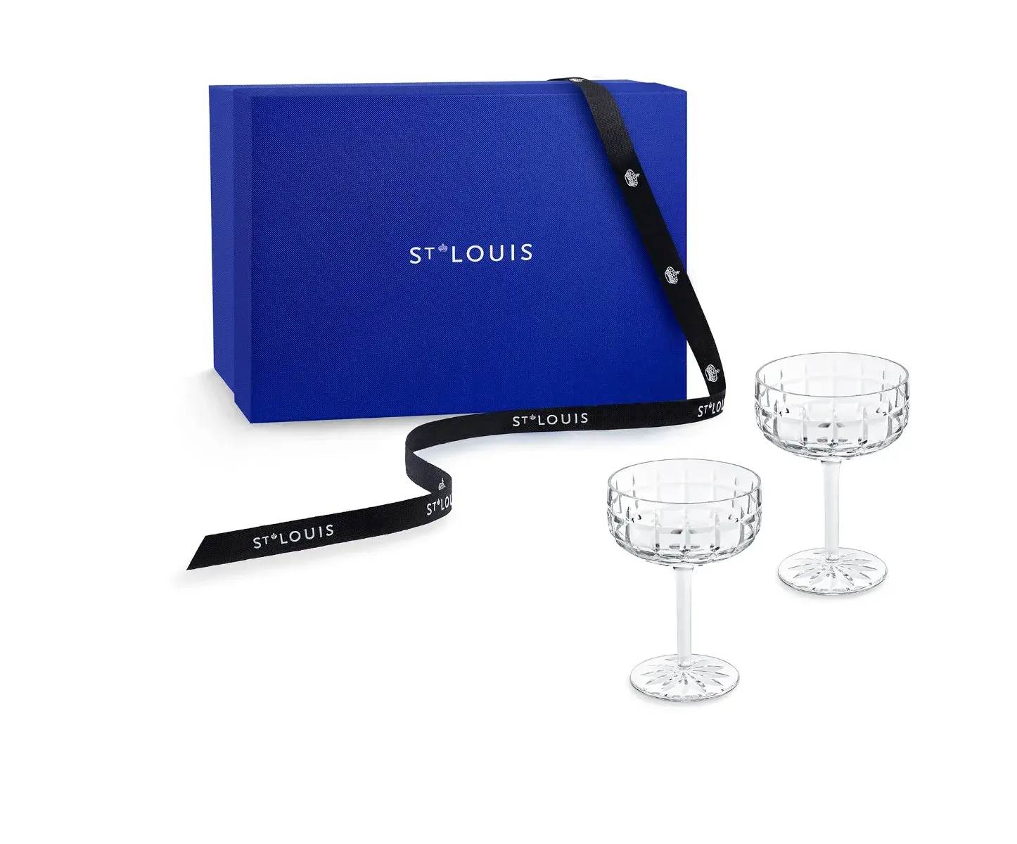 Saint-Louis Manhattan Cocktail Glass S/2