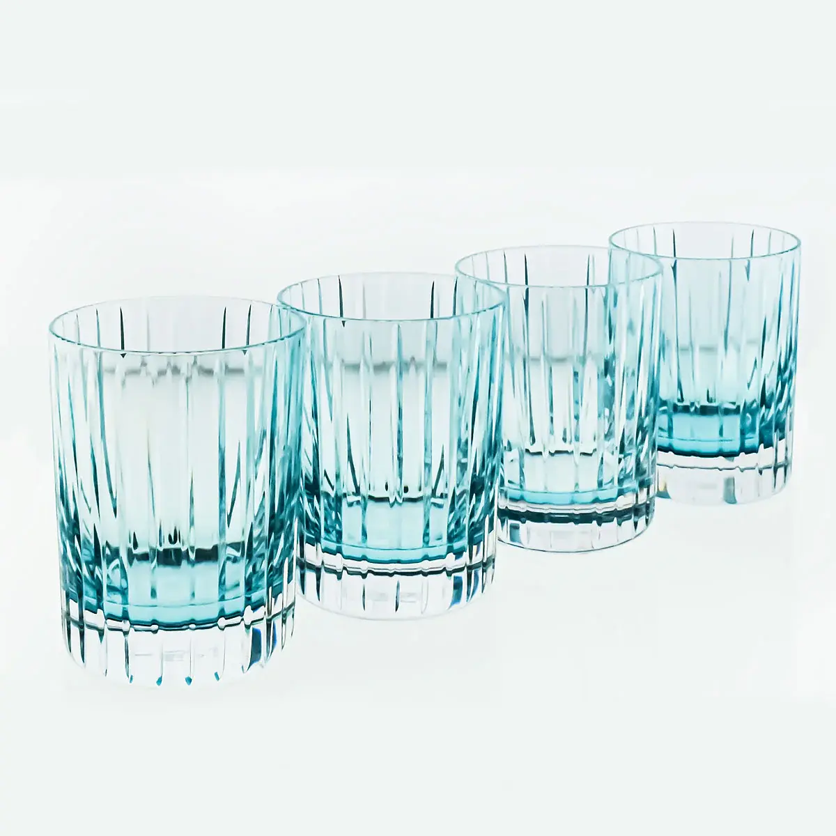 Baccarat Harmonie Turquoise Tumbler S/4