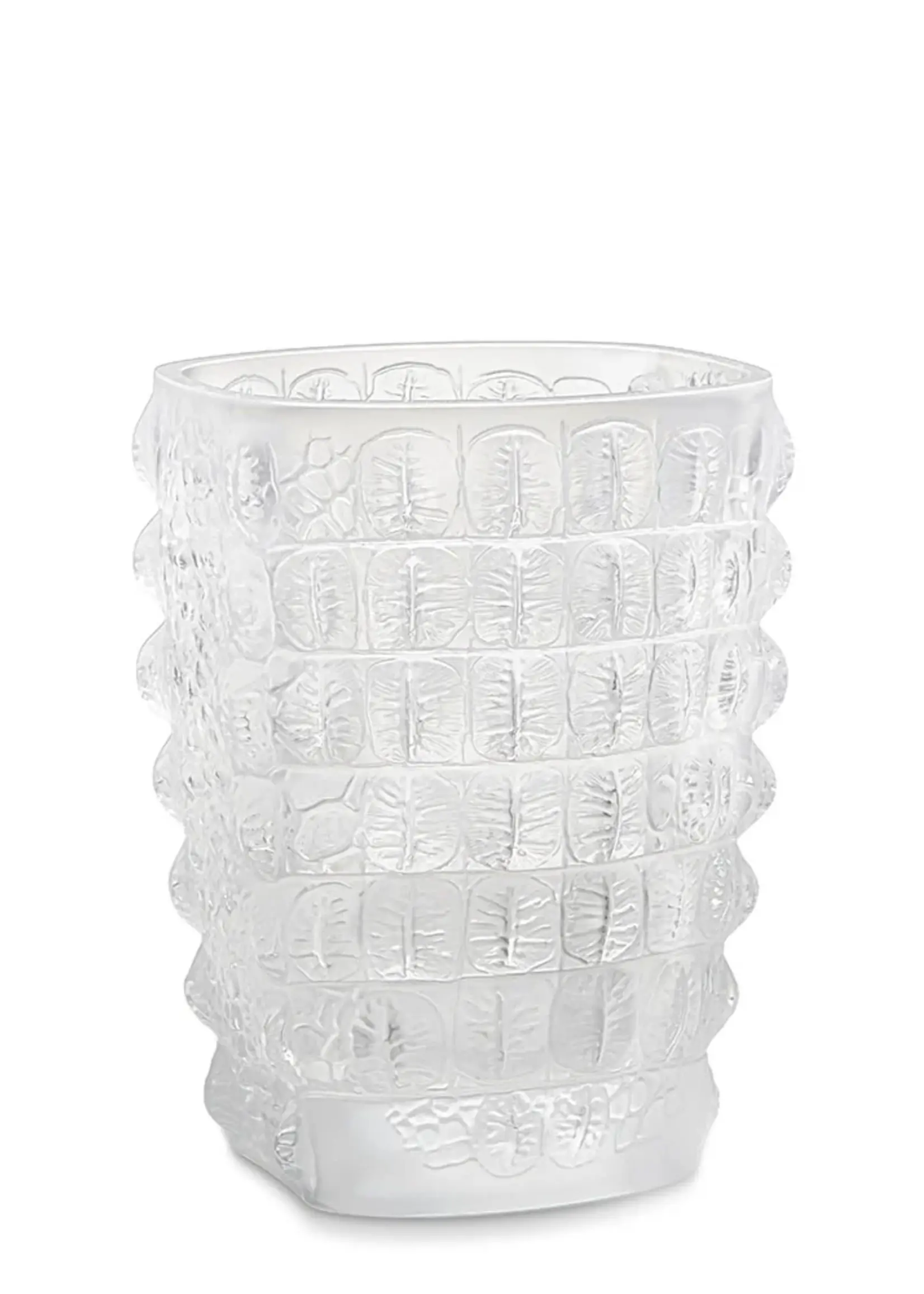 Lalique Croco Vase