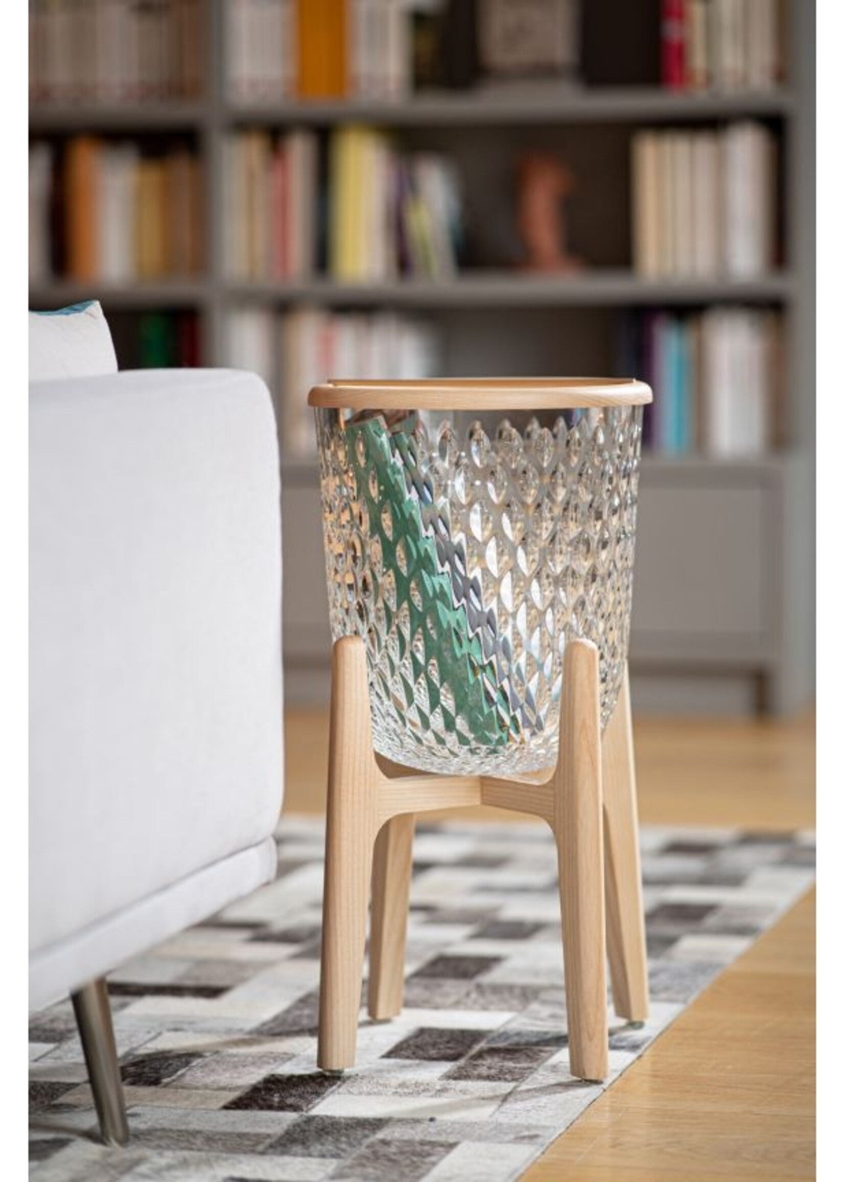 Saint-Louis Folia Clear Ash Side Table