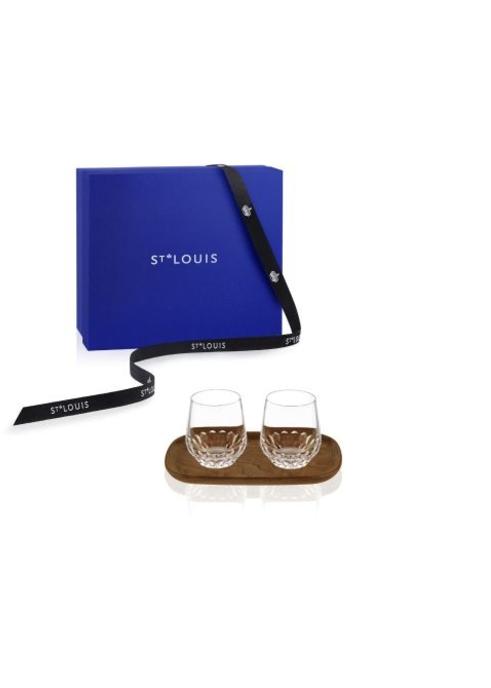 Saint-Louis Folia Lungo S/2 w/ Tray
