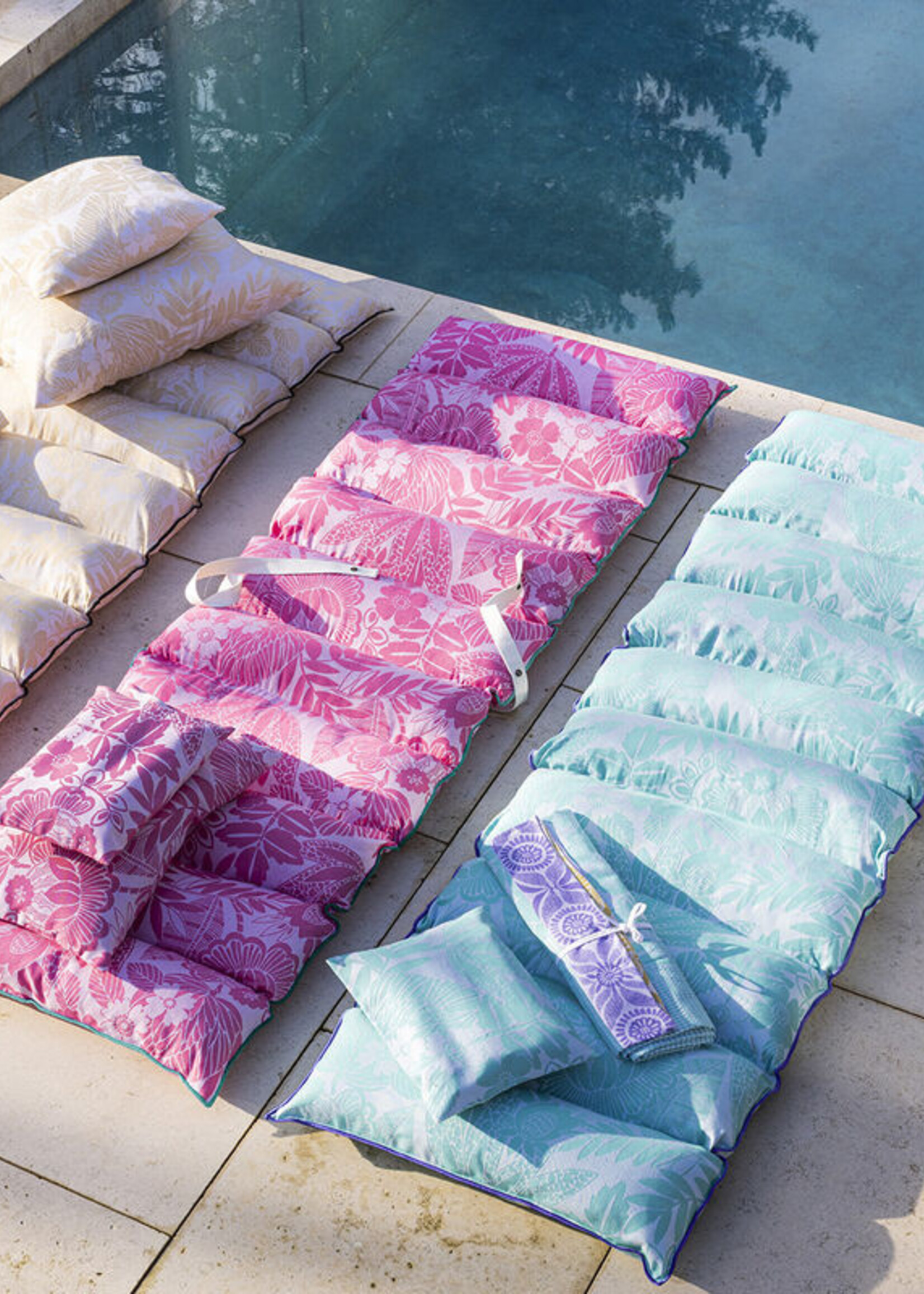 Le Jacquard Francais Barbade Sun Lounger Pink