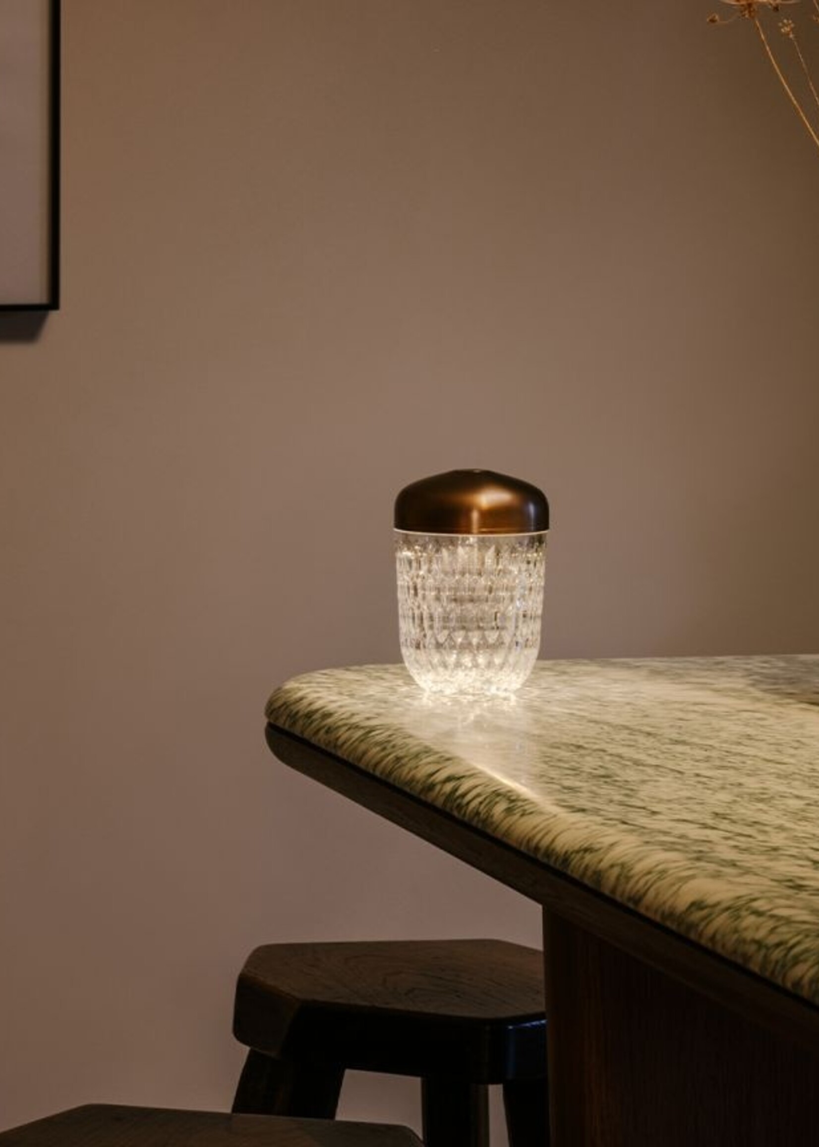 Saint-Louis Folia Mini Portable Lamp Copper