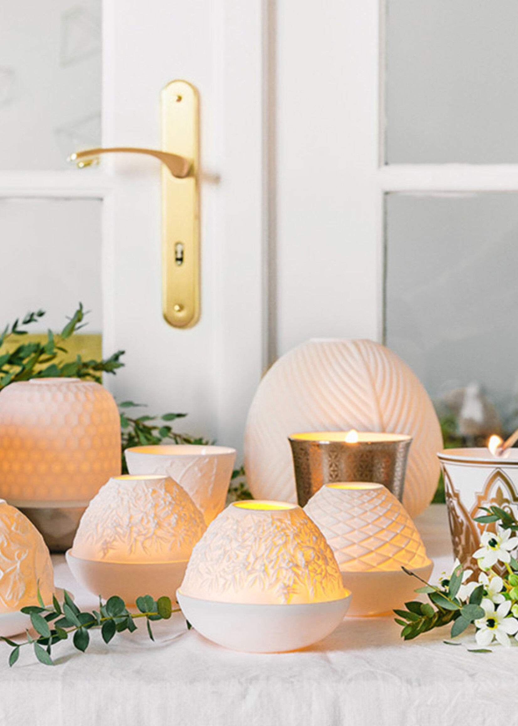 Bernardaud Votive Light Sailboats