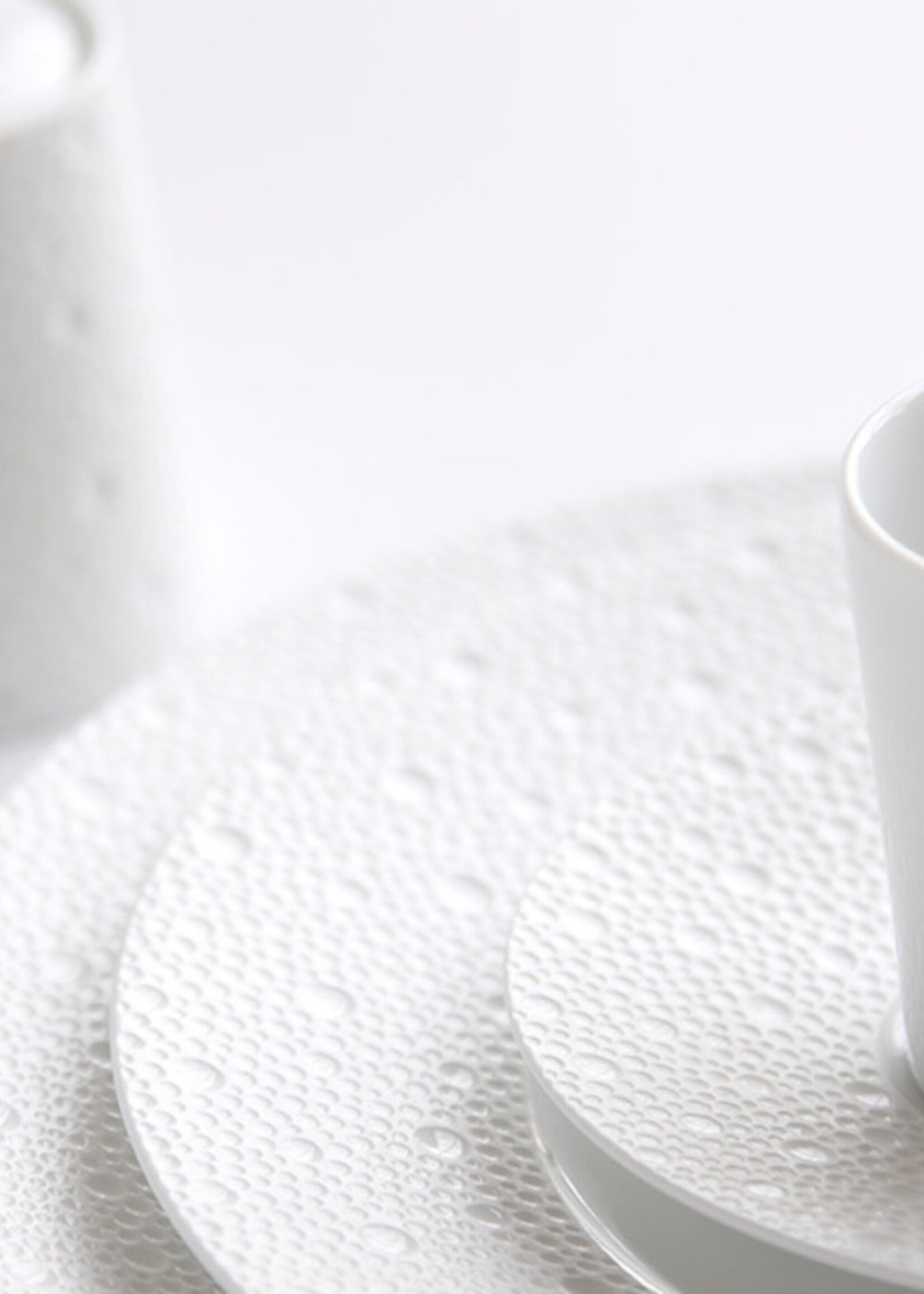 Bernardaud Ecume White Sugar Bowl