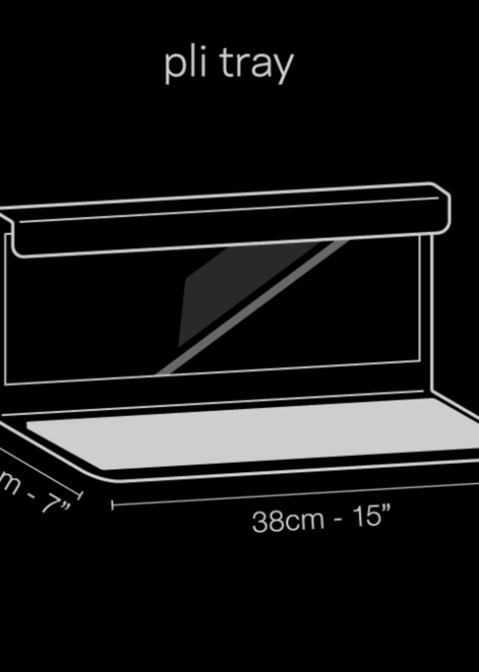 Pli Tray White