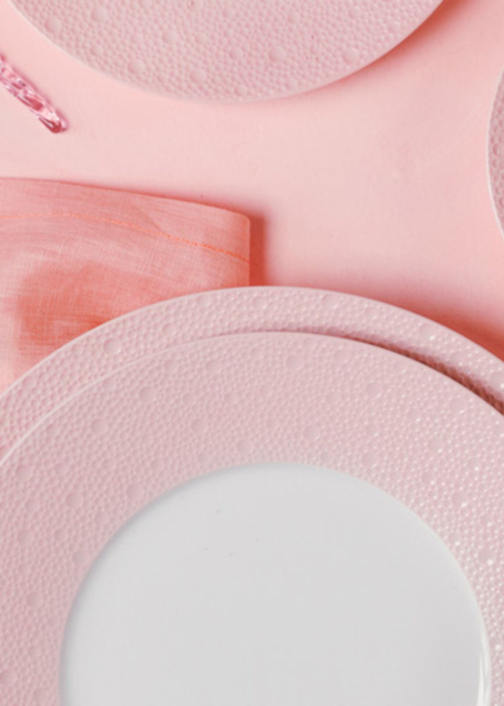 Bernardaud Ecume Rose Salad Plate
