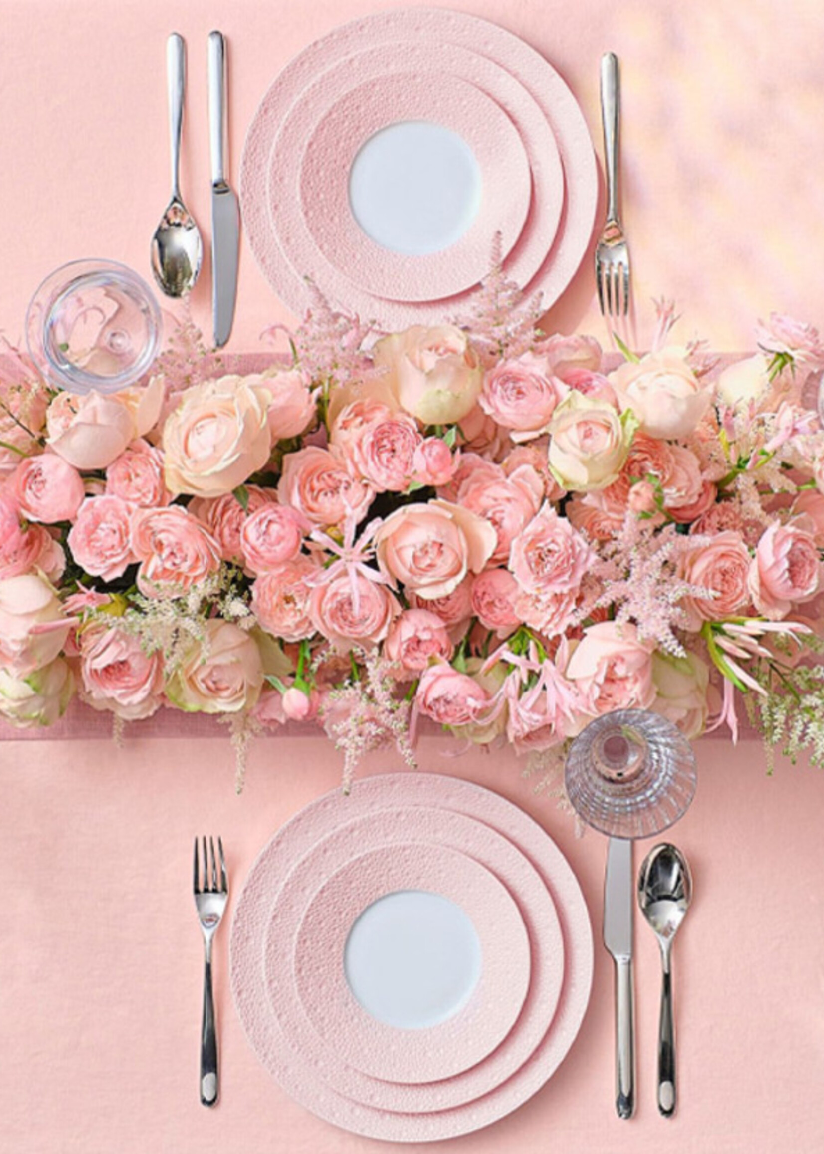 Bernardaud Ecume Rose Salad Plate