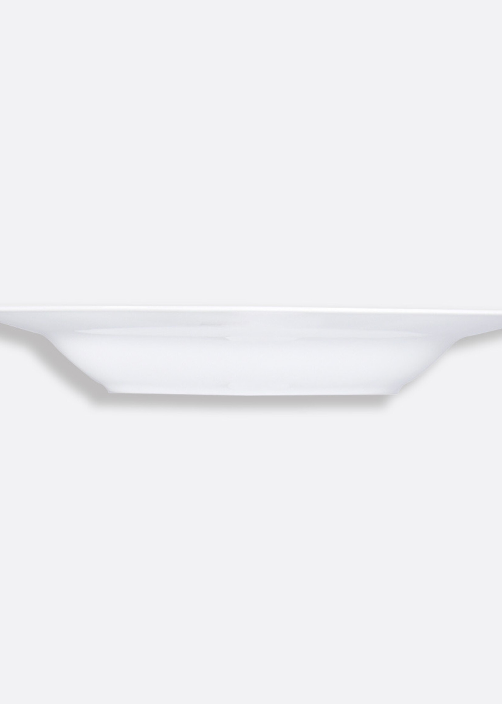 Bernardaud Ecume White Rim Soup 11.6 In