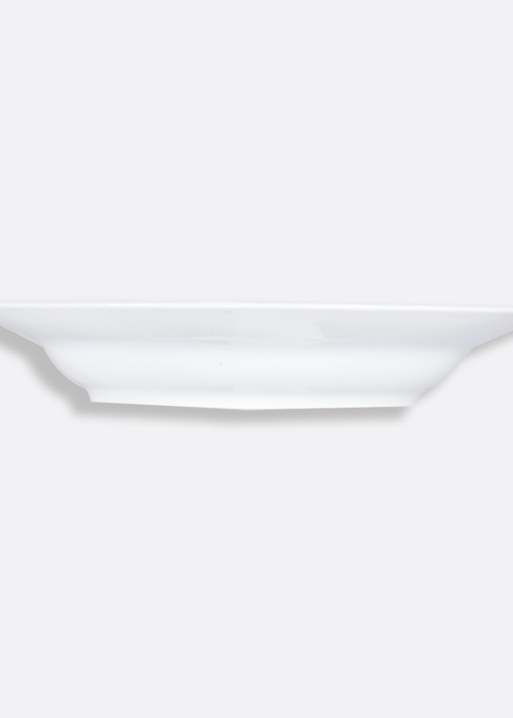 Bernardaud Ecume White Rim Soup 9 In