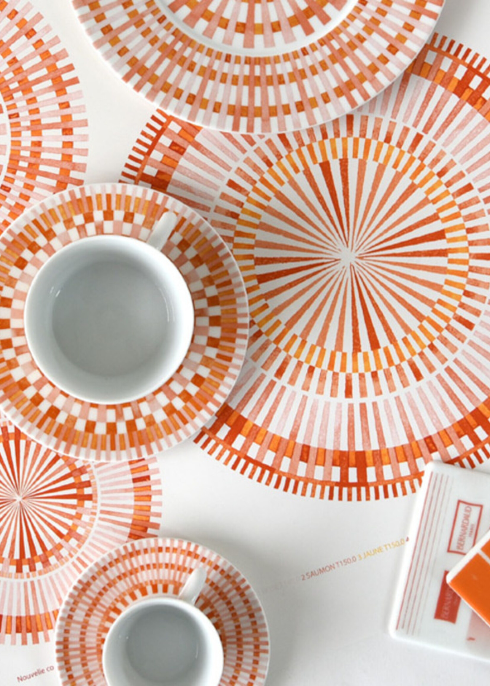 Bernardaud Terra Rosa Sugar Bowl