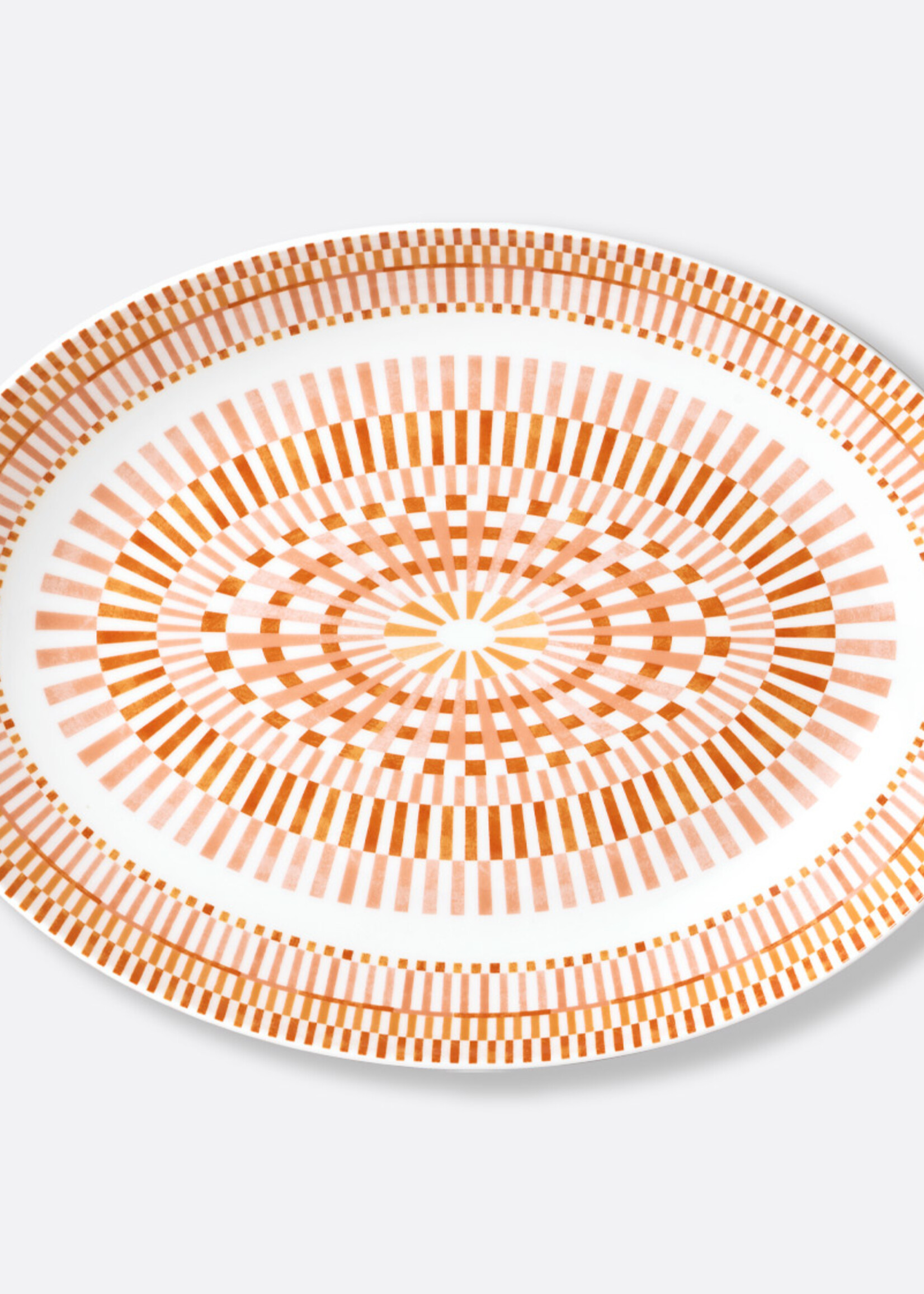 Bernardaud Terra Rosa Deep Oval Platter 15.5”