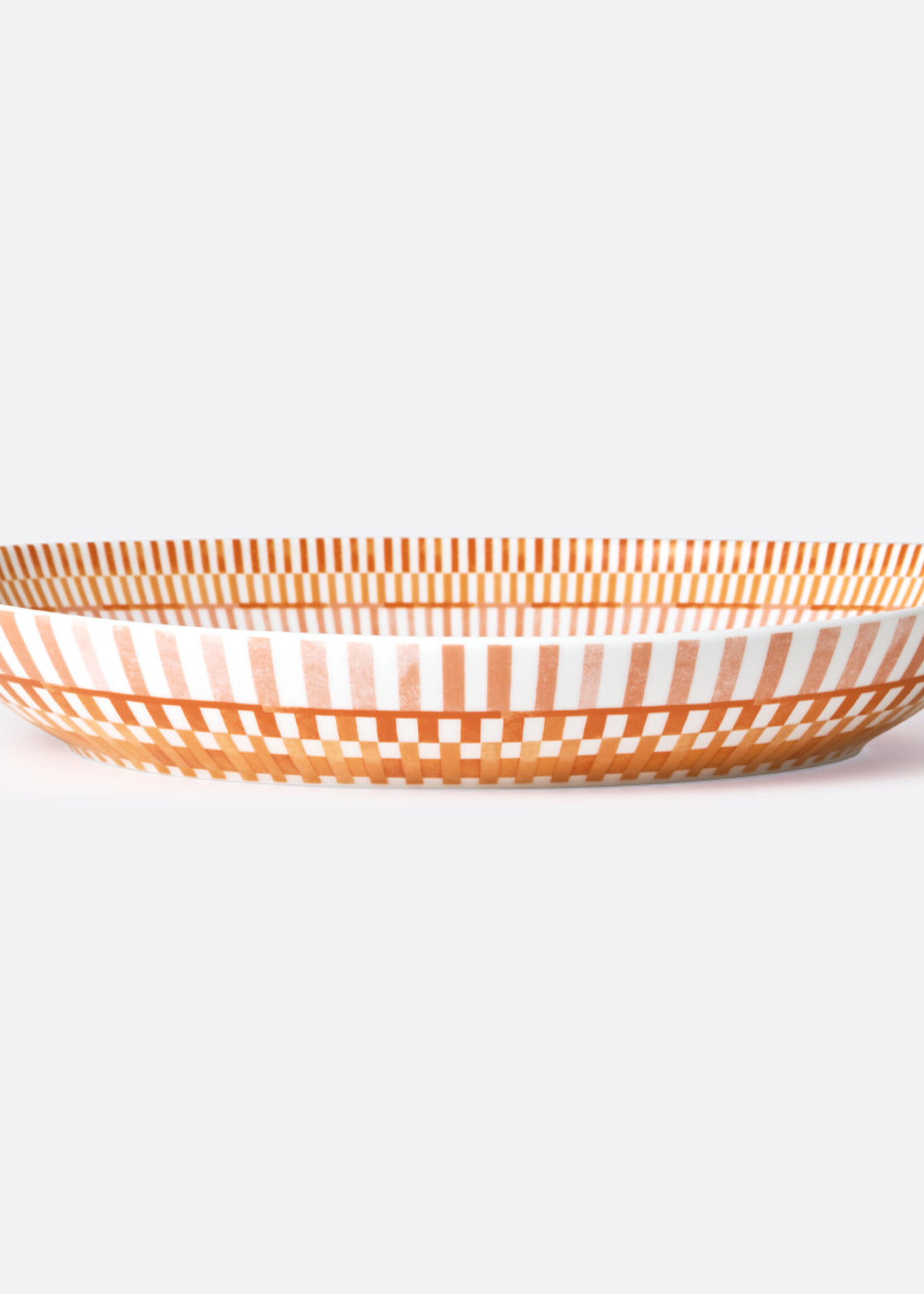 Bernardaud Terra Rosa Deep Oval Platter 15.5”