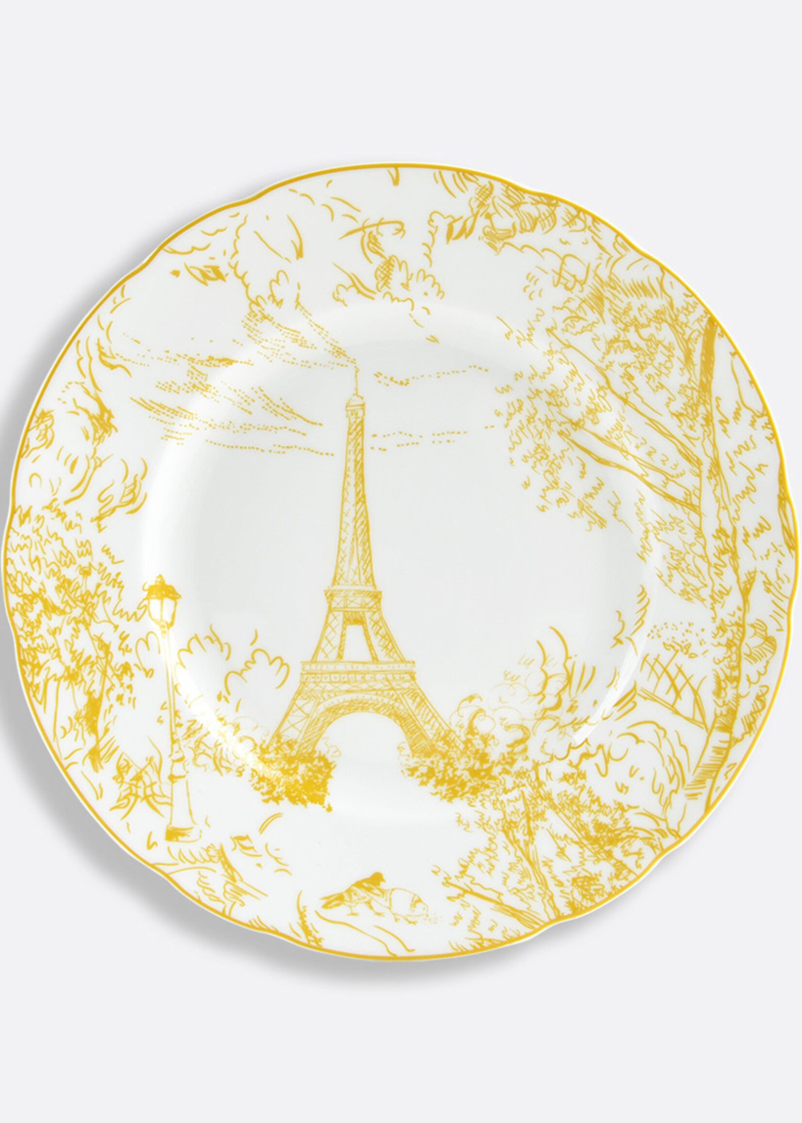 Bernardaud Tout Paris - Set of 6 Salad Plates