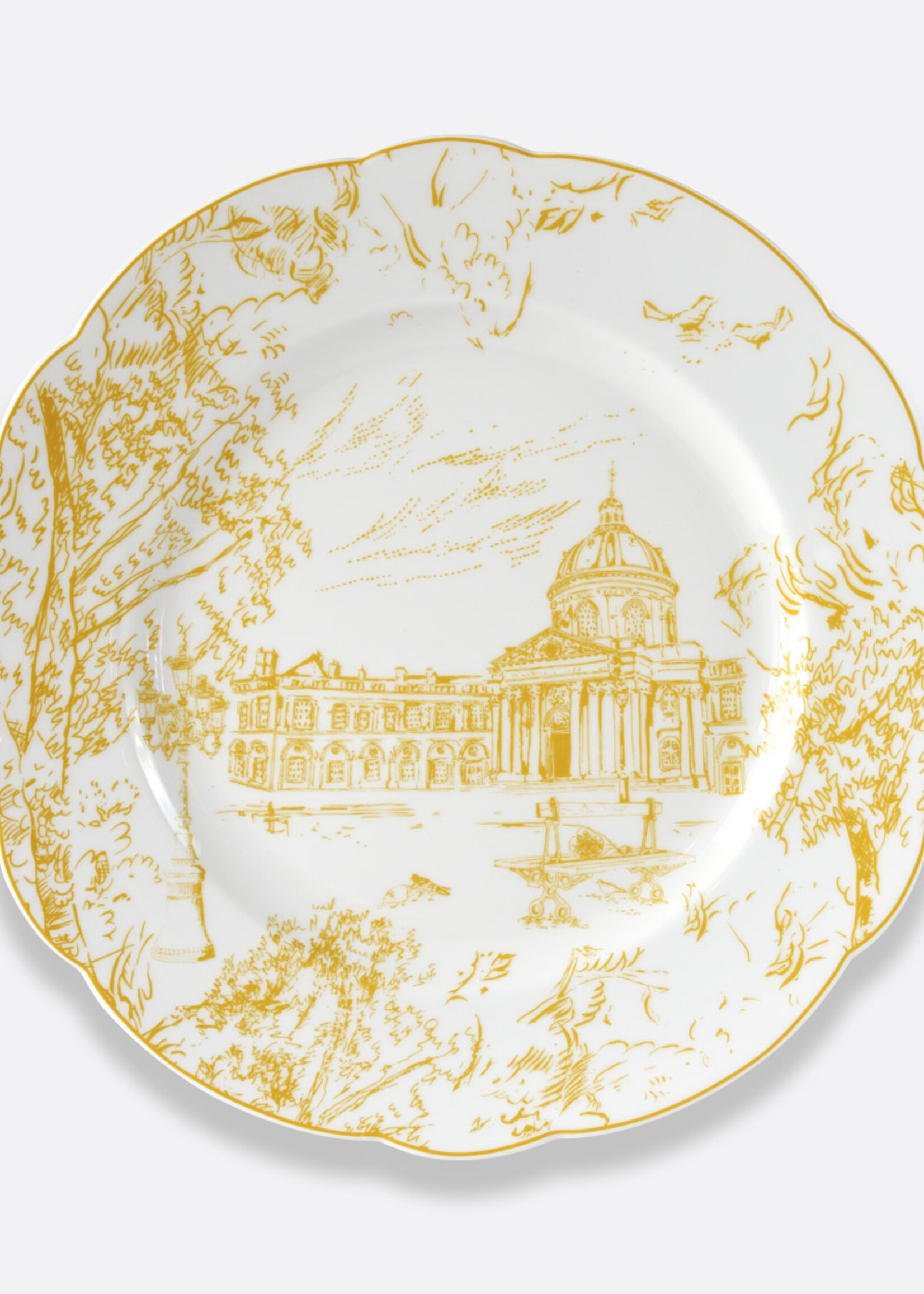 Bernardaud Tout Paris S/6 Dinner Plates