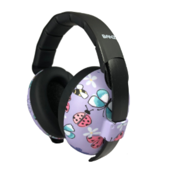 Banz - Baby Mini Earmuffs - Butterflies - 0-2yrs