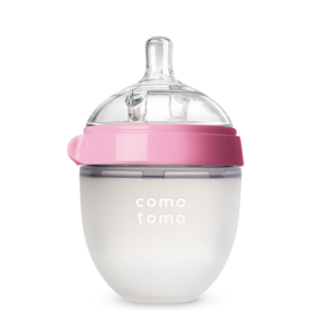 Comotomo - Natural Feel Bottle (Double Pk) - 150Ml - Pink