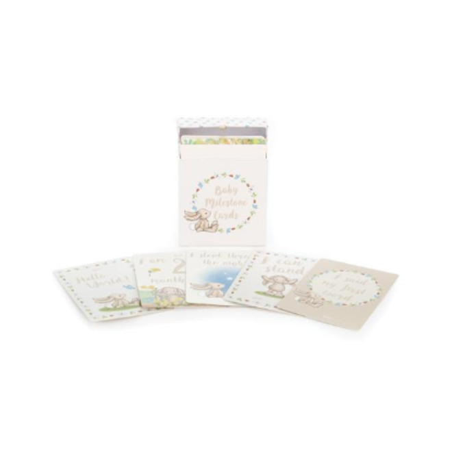 Jellycat Bashful Bunny Baby Milestone Cards Moda Kids Moda Kids