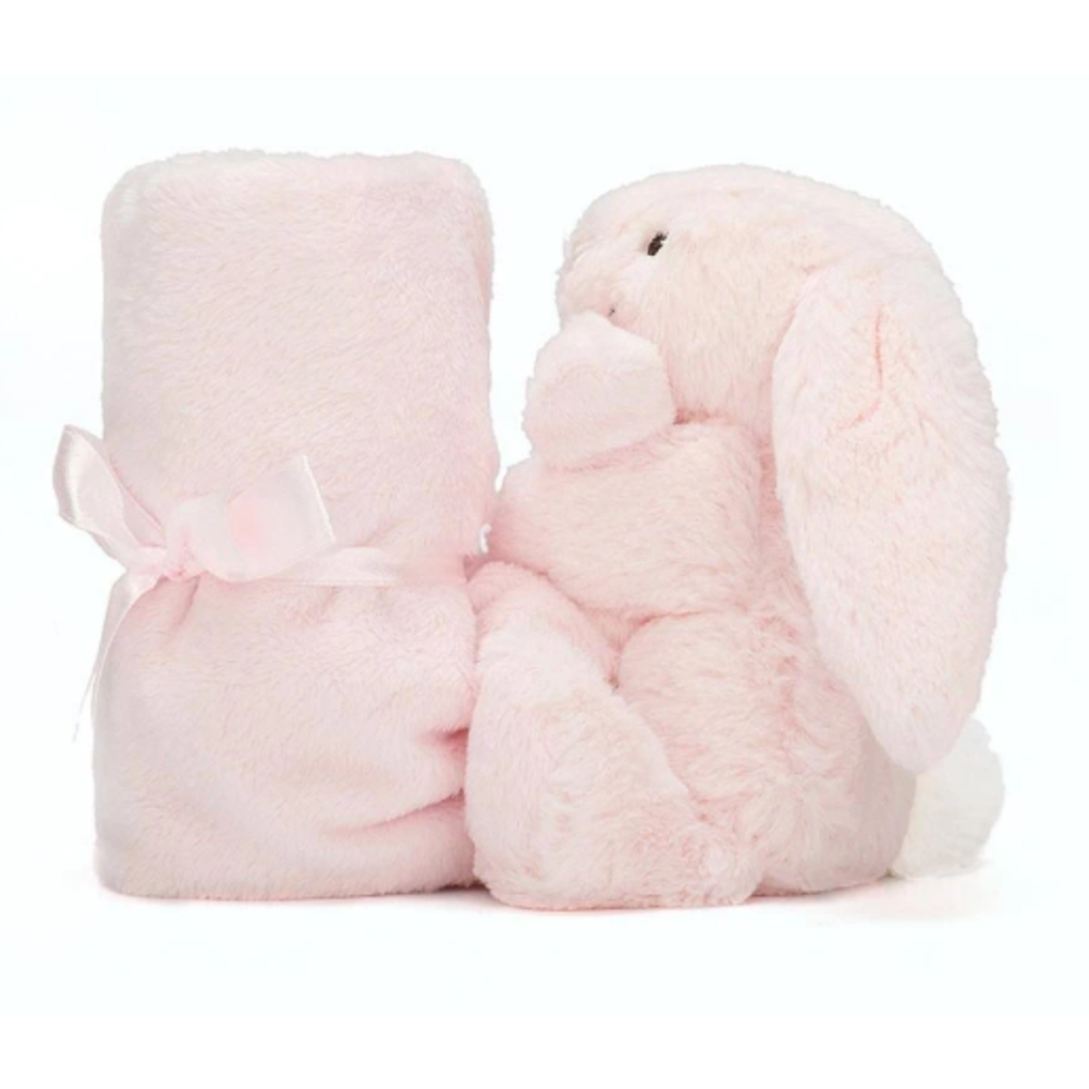 pink jellycat bunny soother