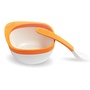 Zoli - Mash - Bowl And Spoon Kit -Orange